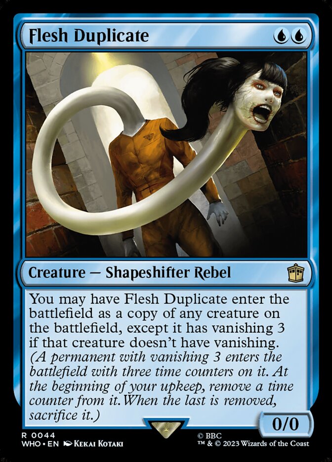 Flesh Duplicate 44/331 (Universes Beyond: Doctor Who)  - Foil | Good Games Modbury
