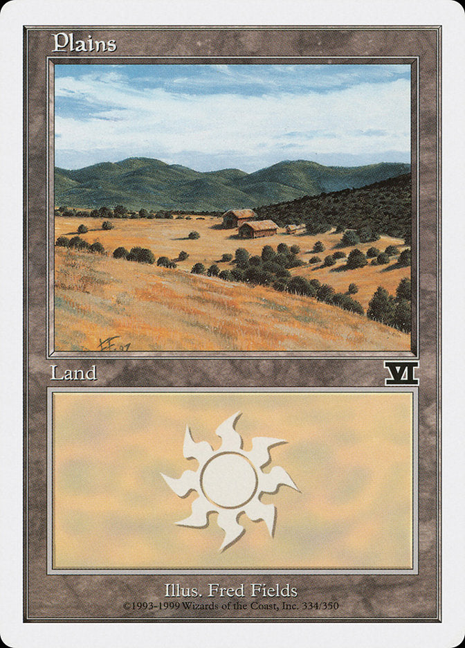 Plains 334/350 (Classic Sixth Edition)  | Good Games Modbury