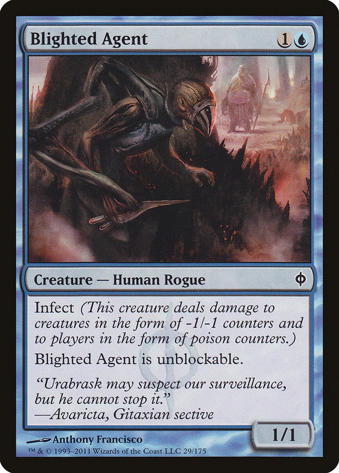 Blighted Agent 29 (New Phyrexia)  | Good Games Modbury