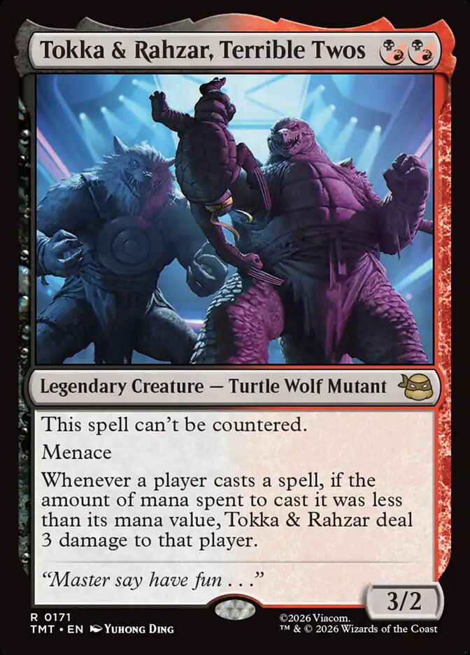 Tokka and Rahzar, Terrible Twos 171/190 (Teenage Mutant Ninja Turtles)  | Good Games Modbury