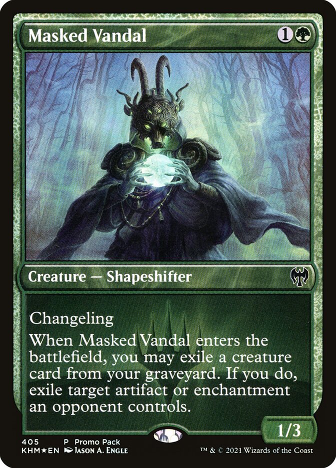 Masked Vandal 405 (Promo Pack: Kaldheim)  - Foil | Good Games Modbury