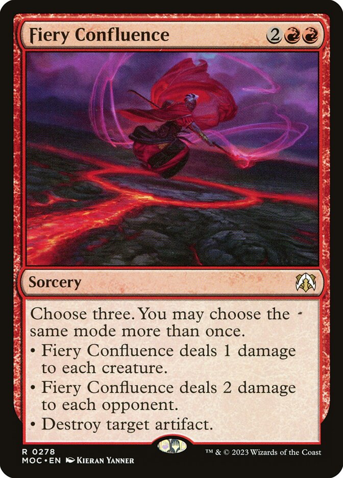 Fiery Confluence 278/444 (Commander: March of the Machine)  | Good Games Modbury