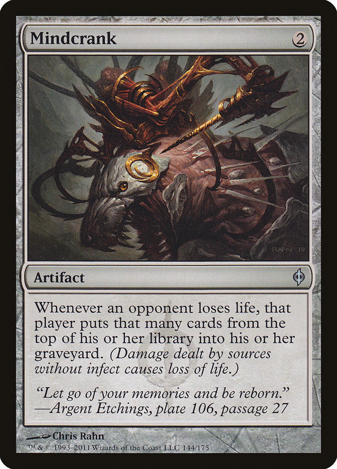Mindcrank 144/175 (New Phyrexia)  - Foil | Good Games Modbury