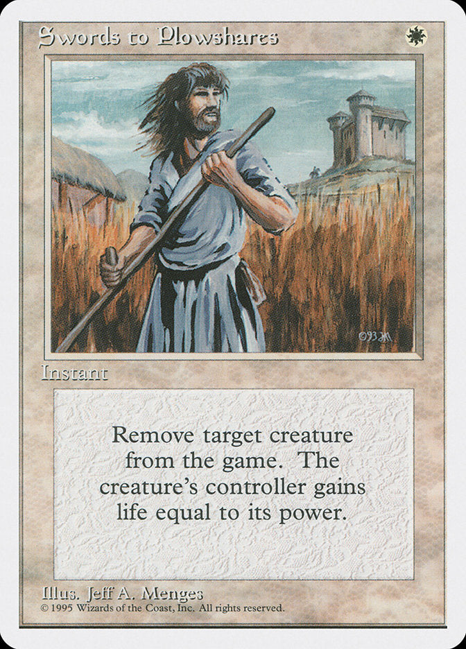 Swords to Plowshares 52/378 (Fourth Edition)  | Good Games Modbury