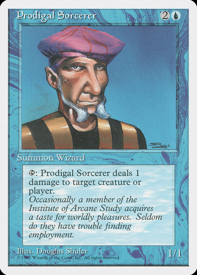 Prodigal Sorcerer 94/378 (Fourth Edition)  | Good Games Modbury