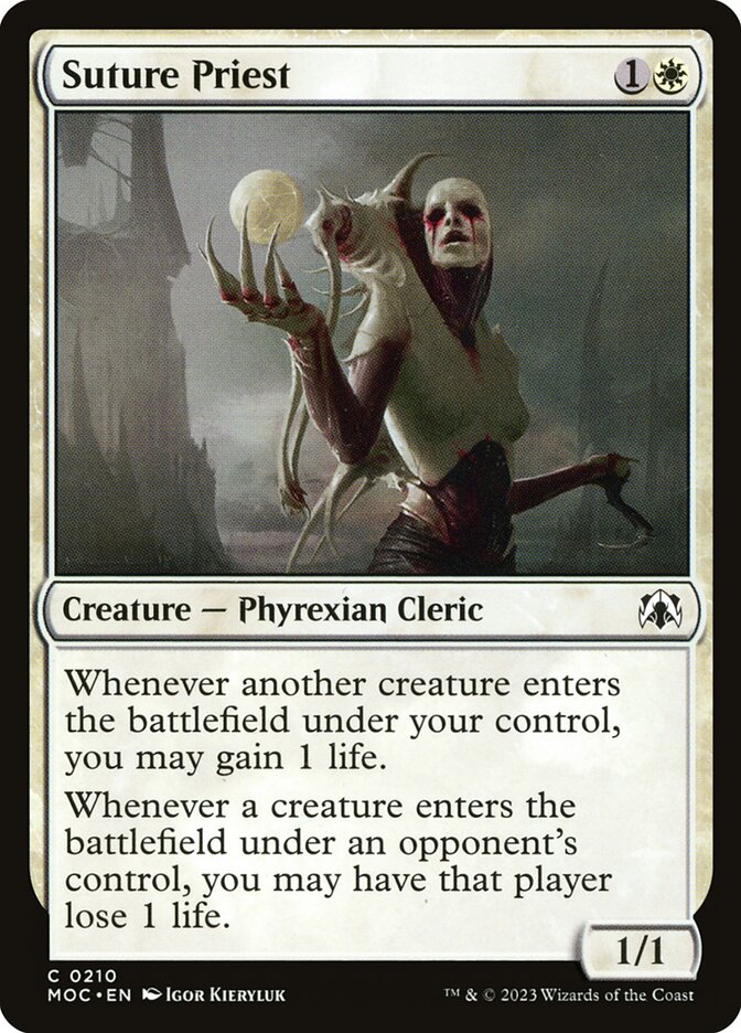 Suture Priest 210/444 (Commander: March of the Machine)  | Good Games Modbury