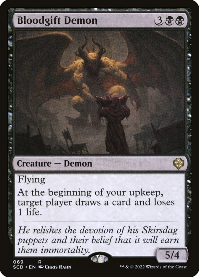 Bloodgift Demon 69/352 (Starter Commander Decks)  | Good Games Modbury