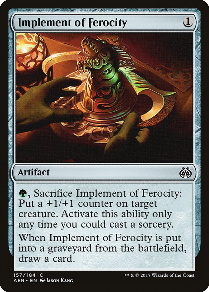 Implement of Ferocity 157/184 (Aether Revolt)  | Good Games Modbury