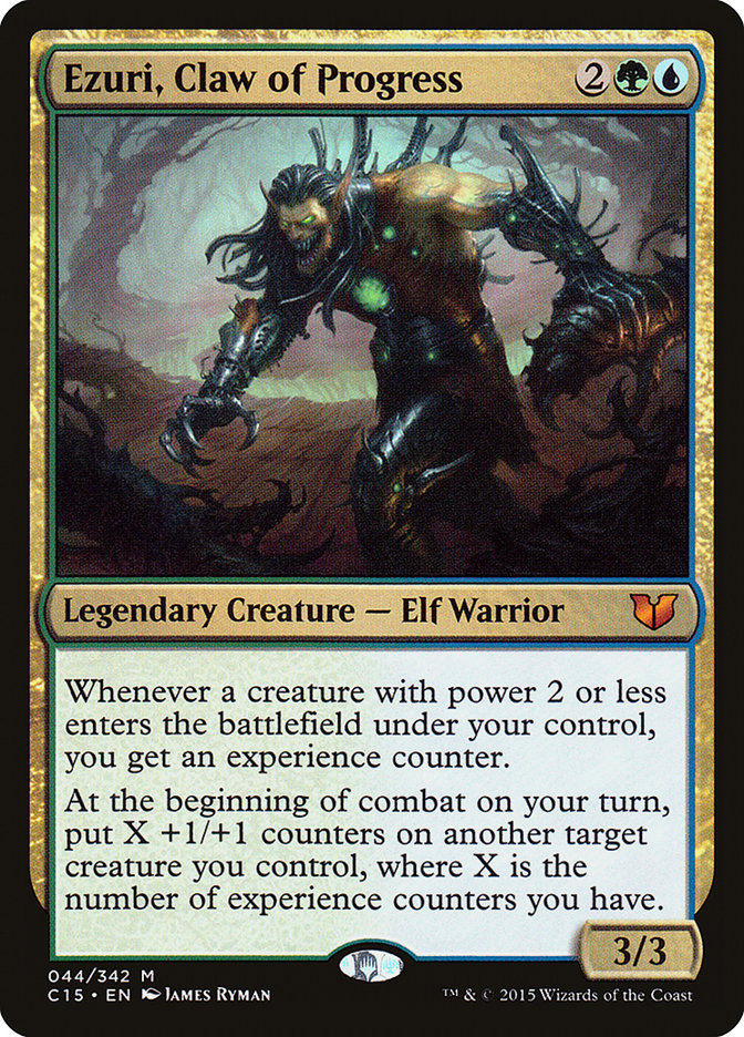Ezuri, Claw of Progress 44/342 (Commander 2015)  | Good Games Modbury