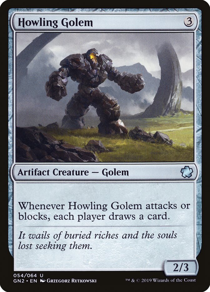 Howling Golem 54 (Magic Game Night 2019)  | Good Games Modbury