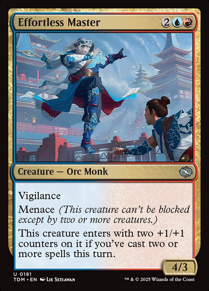 Effortless Master 181 (Tarkir: Dragonstorm)  | Good Games Modbury