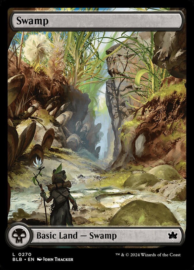 Swamp 270 (Bloomburrow)  - Foil | Good Games Modbury