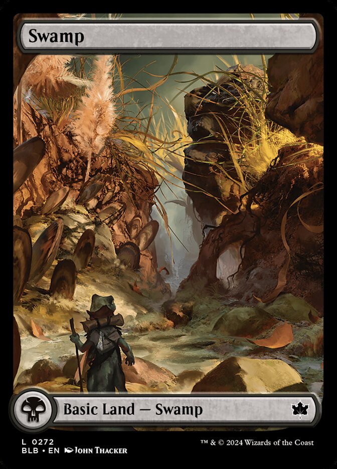 Swamp 272 (Bloomburrow)  - Foil | Good Games Modbury