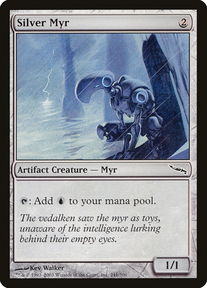 Silver Myr 241/306 (Mirrodin)  - Foil | Good Games Modbury
