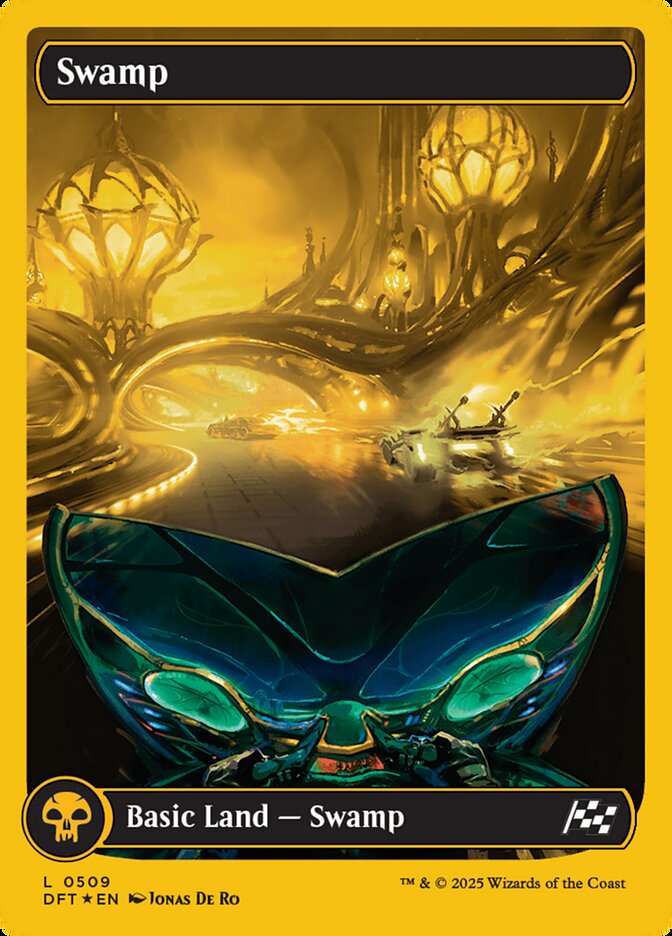 Swamp 509 (Aetherdrift)  - First-Place Foil | Good Games Modbury