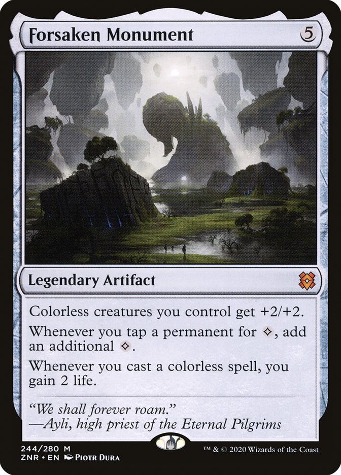 Forsaken Monument 244/280 (Zendikar Rising)  | Good Games Modbury