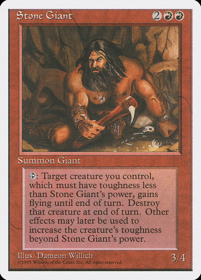 Stone Giant 223/378 (Fourth Edition)  | Good Games Modbury