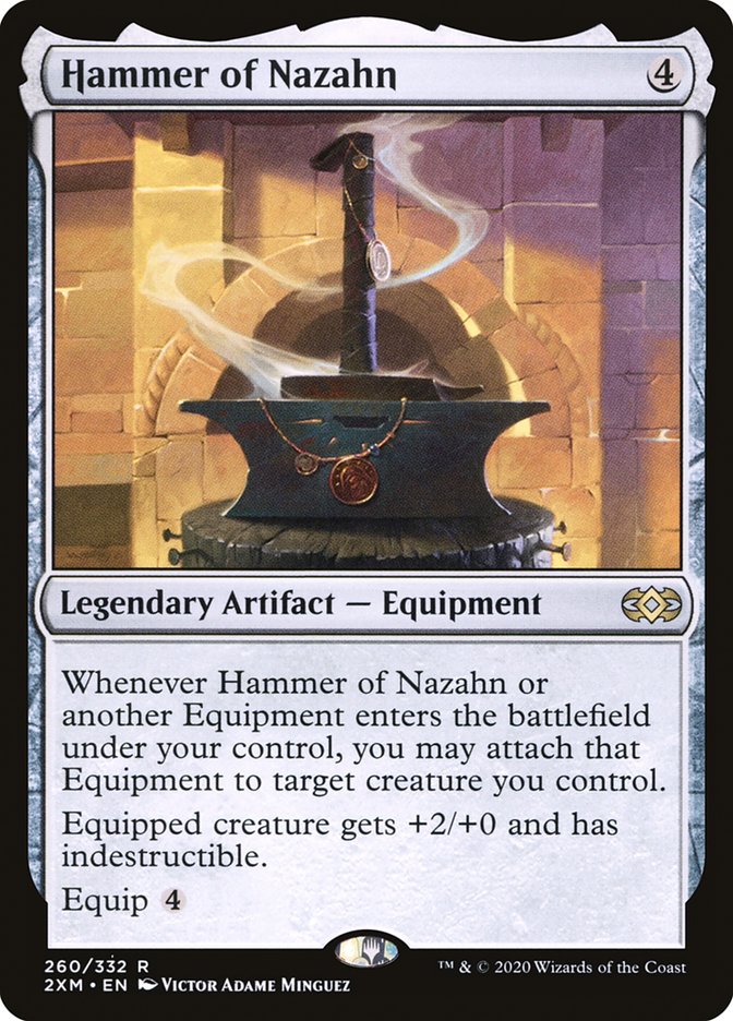 Hammer of Nazahn 260/332 (Double Masters)  | Good Games Modbury