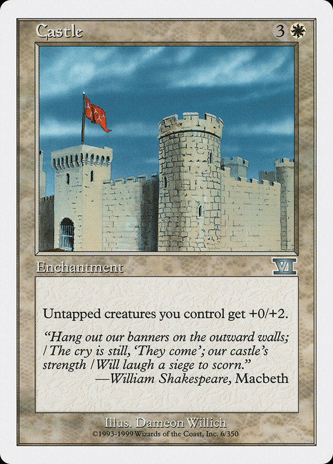 Castle 6/350 (Classic Sixth Edition)  | Good Games Modbury