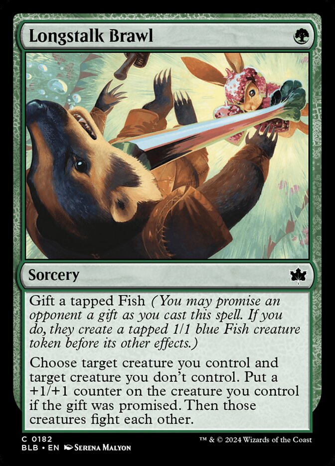Longstalk Brawl 182/281 (Bloomburrow)  - Foil | Good Games Modbury