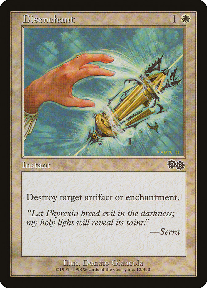 Disenchant 12/350 (Urza's Saga)  | Good Games Modbury