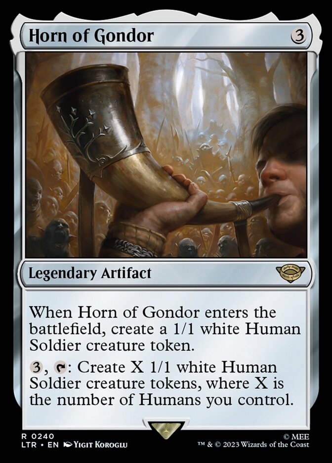 Horn of Gondor 240 (Universes Beyond: The Lord of the Rings: Tales of Middle-earth)  | Good Games Modbury