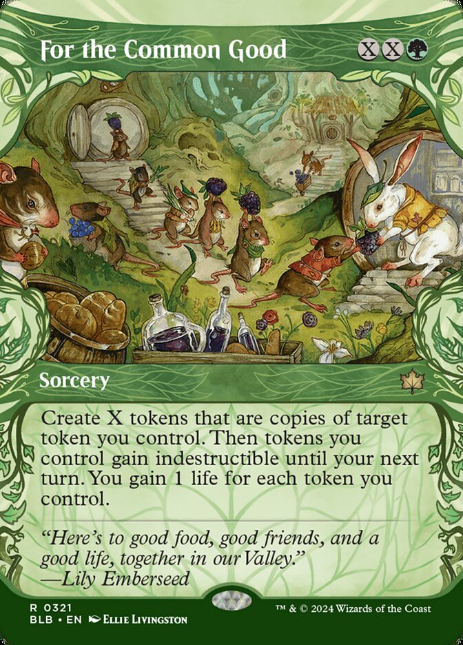 For the Common Good 321 (Bloomburrow)  - Showcase | Good Games Modbury