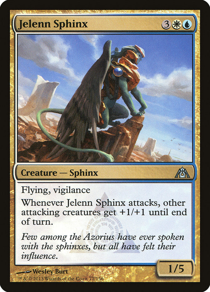 Jelenn Sphinx 77/156 (Dragon's Maze)  - Foil | Good Games Modbury