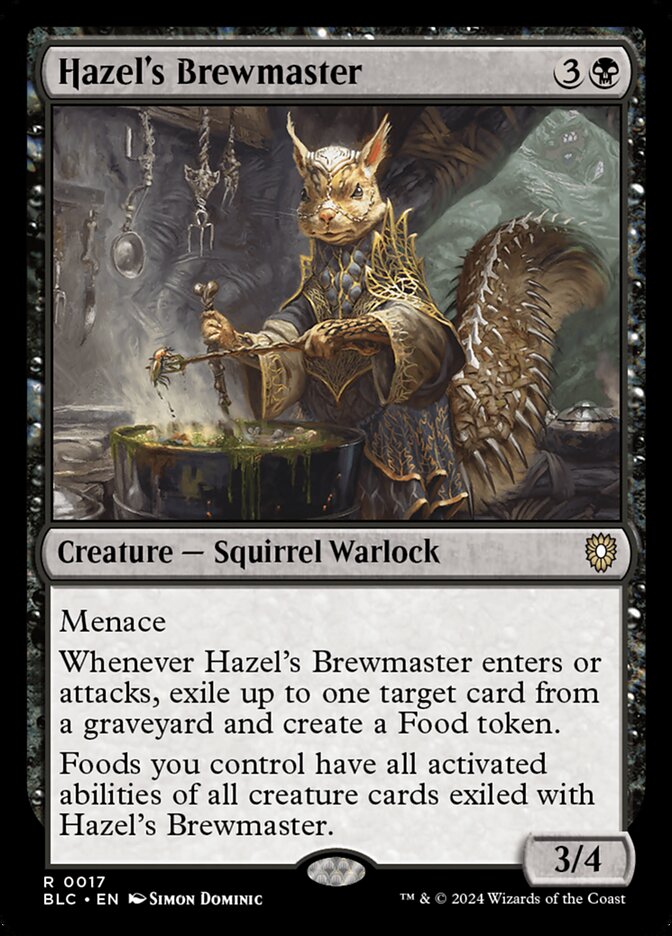 Hazels Brewmaster 17 (Commander: Bloomburrow)  | Good Games Modbury