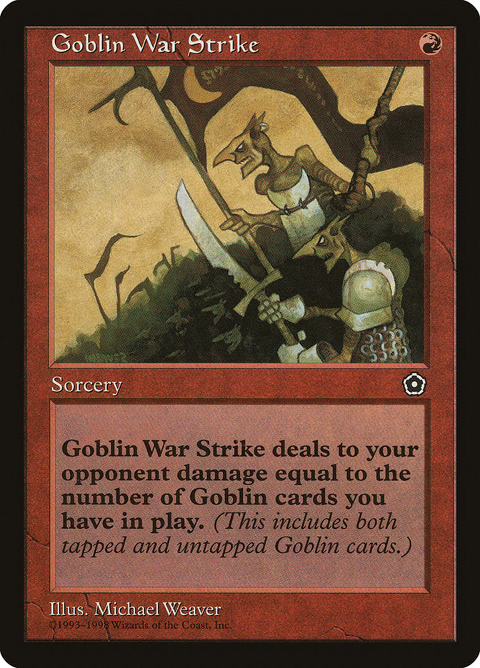 Goblin War Strike 105/165 (Portal Second Age)  | Good Games Modbury