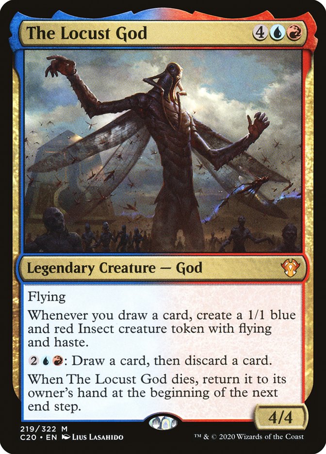 The Locust God 219/322 (Commander 2020)  | Good Games Modbury