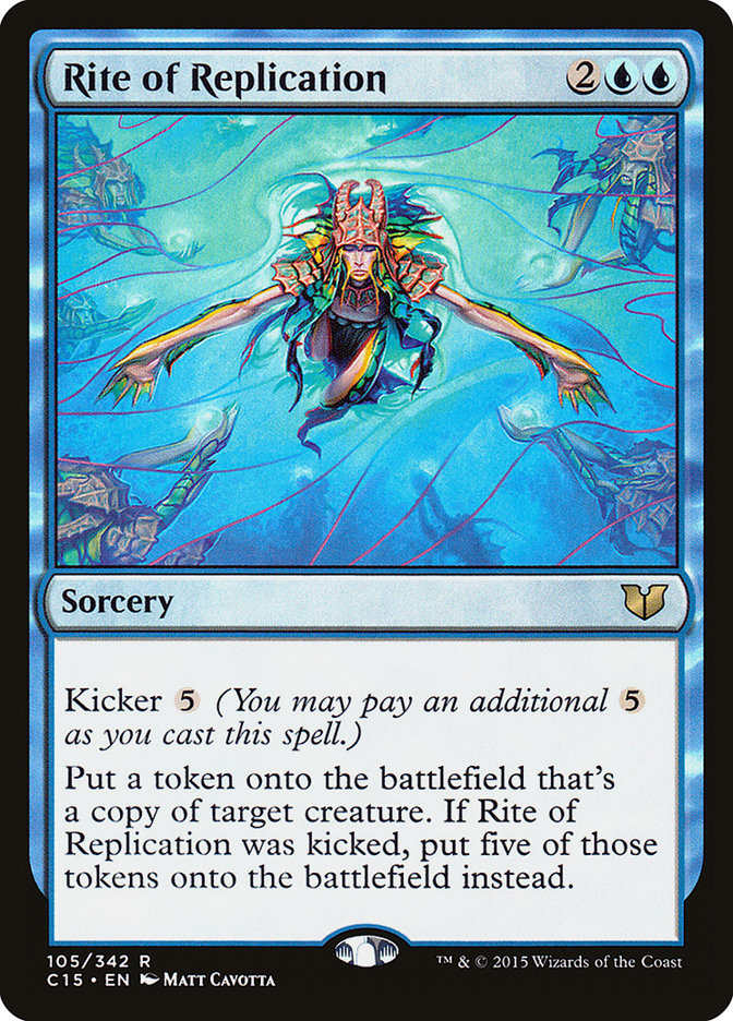 Rite of Replication 105/342 (Commander 2015)  | Good Games Modbury