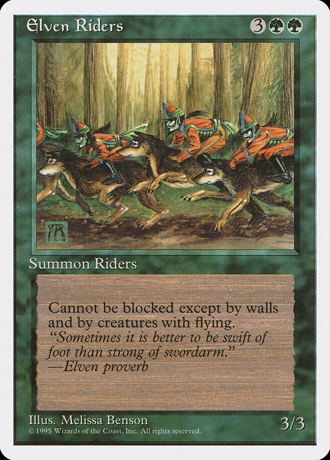 Elven Riders 242/378 (Fourth Edition)  | Good Games Modbury
