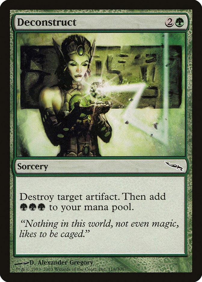 Deconstruct 118/306 (Mirrodin)  | Good Games Modbury