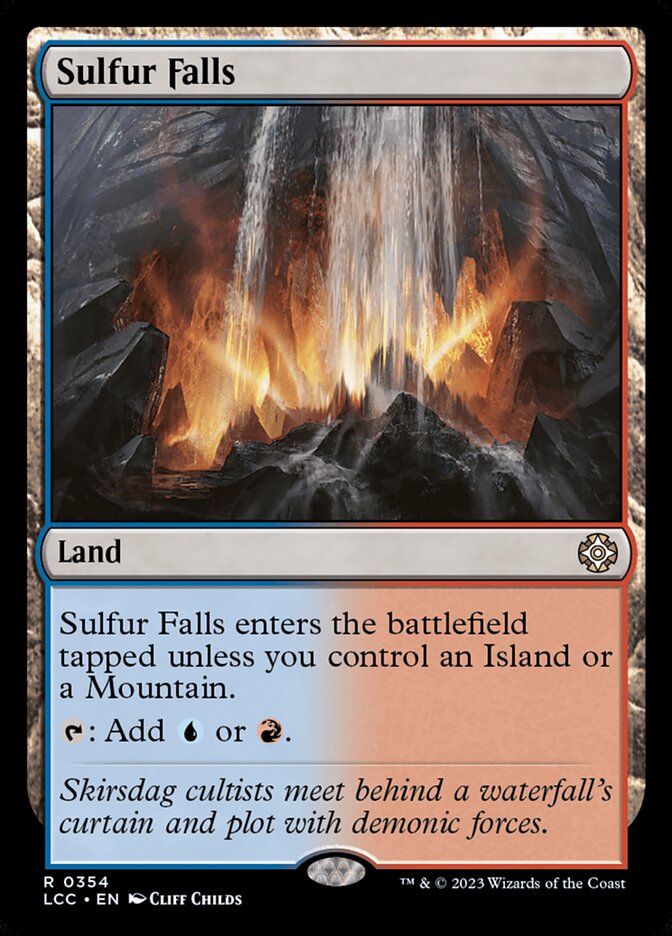 Sulfur Falls 354/370 (Commander: The Lost Caverns of Ixalan)  | Good Games Modbury