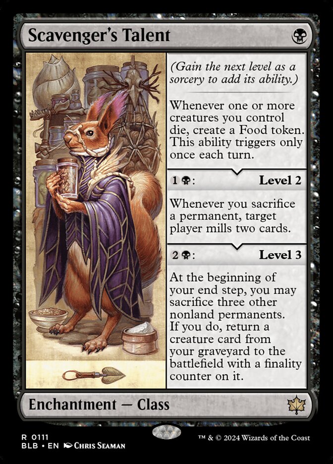Scavenger's Talent 111 (Bloomburrow)  - Foil | Good Games Modbury