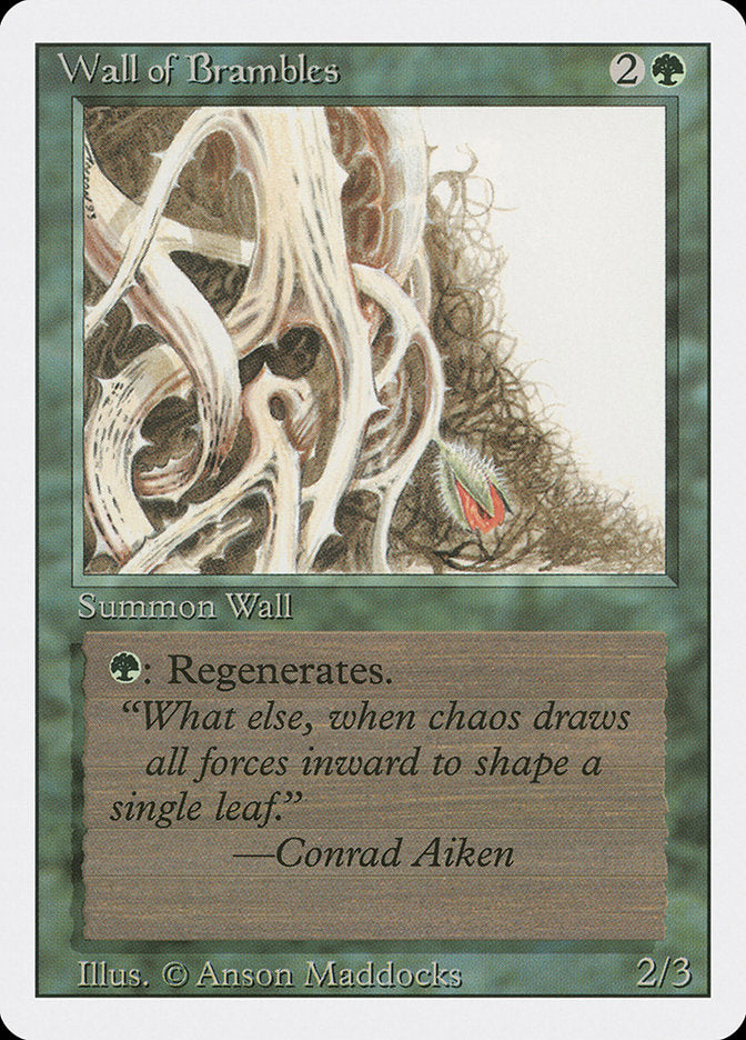 Wall of Brambles 224/306 (Revised Edition)  | Good Games Modbury