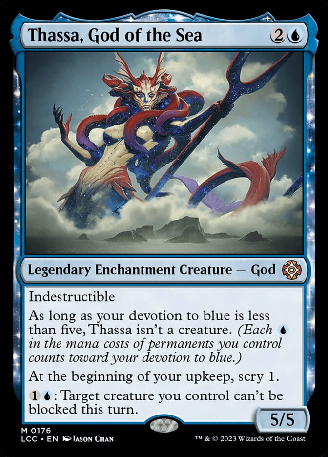 Thassa, God of the Sea 176/370 (Commander: The Lost Caverns of Ixalan)  | Good Games Modbury