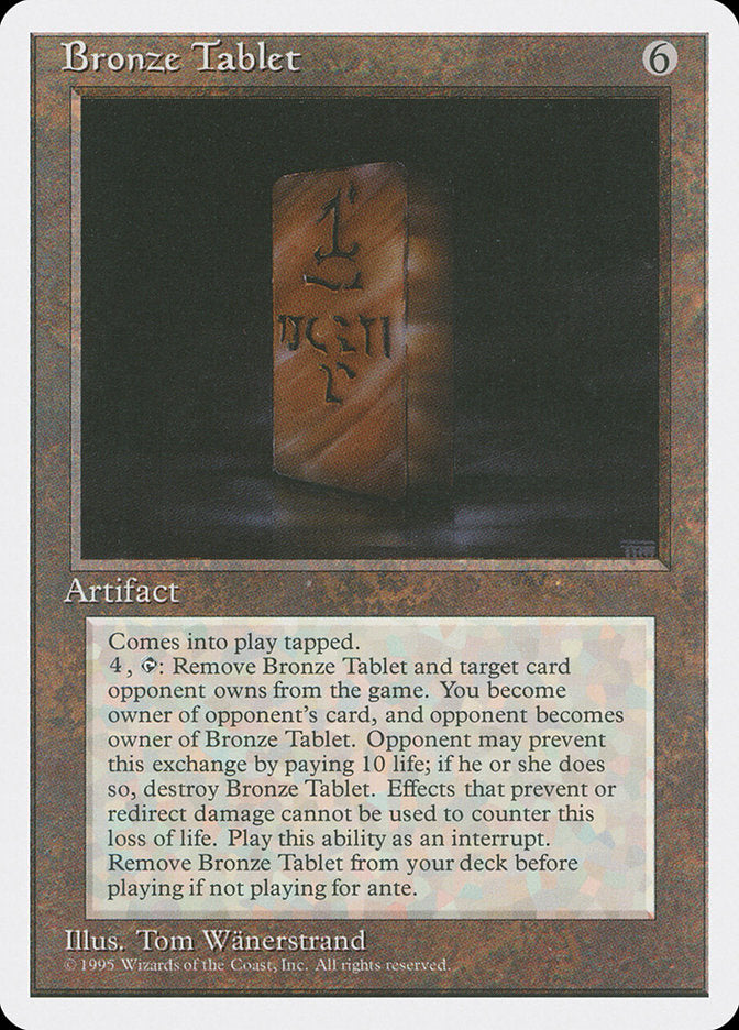 Bronze Tablet 303/378 (Fourth Edition)  | Good Games Modbury