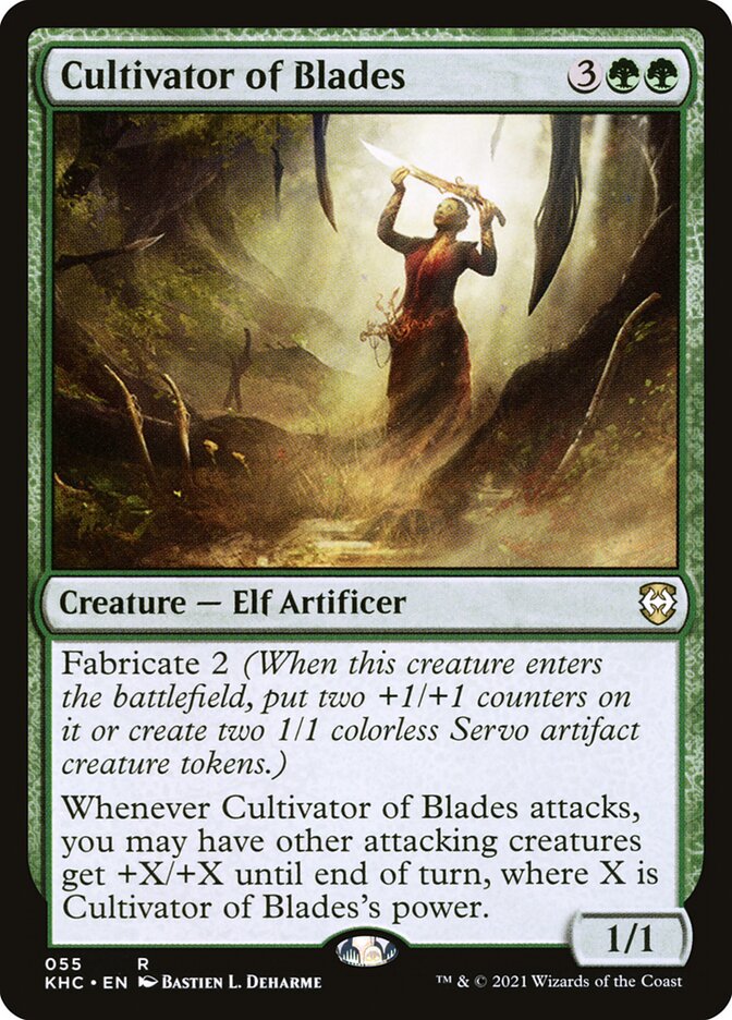 Cultivator of Blades 55/1 (Commander: Kaldheim)  | Good Games Modbury
