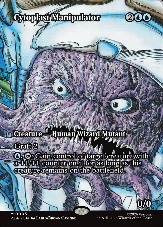 Cytoplast Manipulator 5/20 (Teenage Mutant Ninja Turtles Source Material)  - Borderless Foil | Good Games Modbury