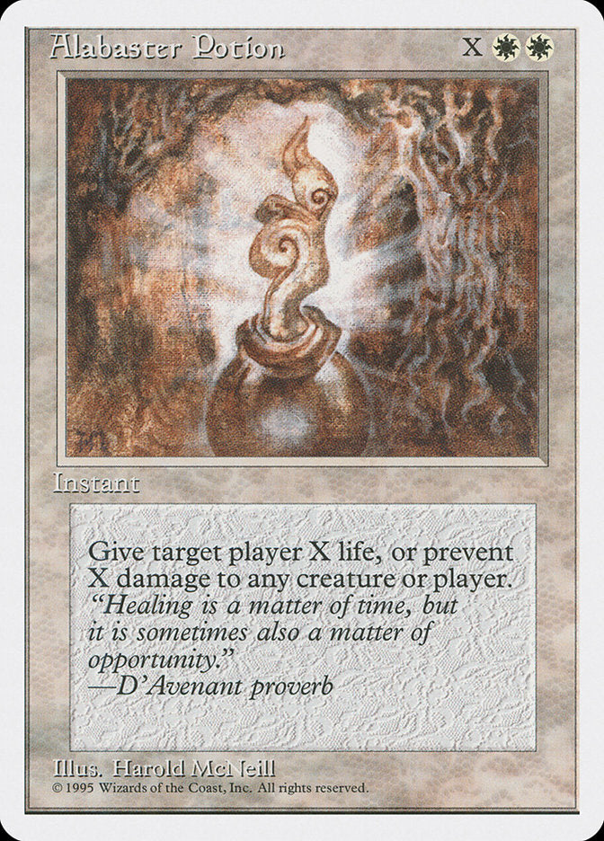 Alabaster Potion 1/378 (Fourth Edition)  | Good Games Modbury