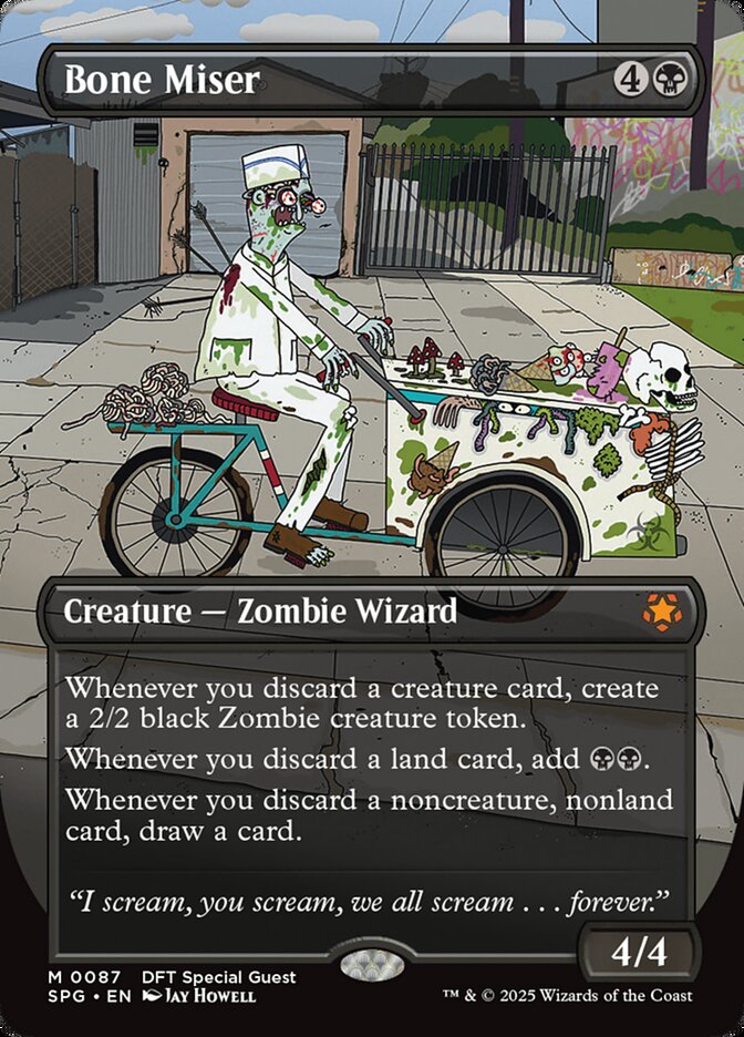 Bone Miser 87/0 (Special Guests)  - Borderless Foil | Good Games Modbury