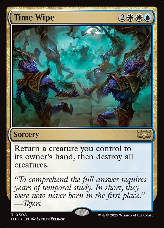Time Wipe 308/413 (Commander: Tarkir: Dragonstorm)  | Good Games Modbury