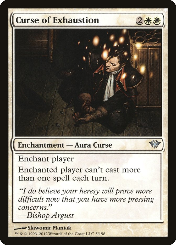 Curse of Exhaustion 5/158 (Dark Ascension)  | Good Games Modbury