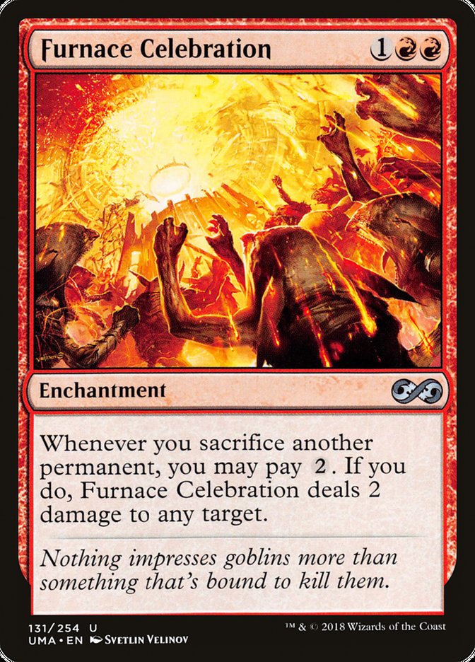 Furnace Celebration 131/254 (Ultimate Masters)  - Foil | Good Games Modbury