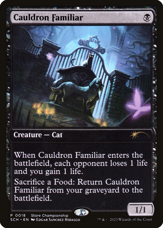 Cauldron Familiar 18 (Game Day & Store Championship Promos)  | Good Games Modbury