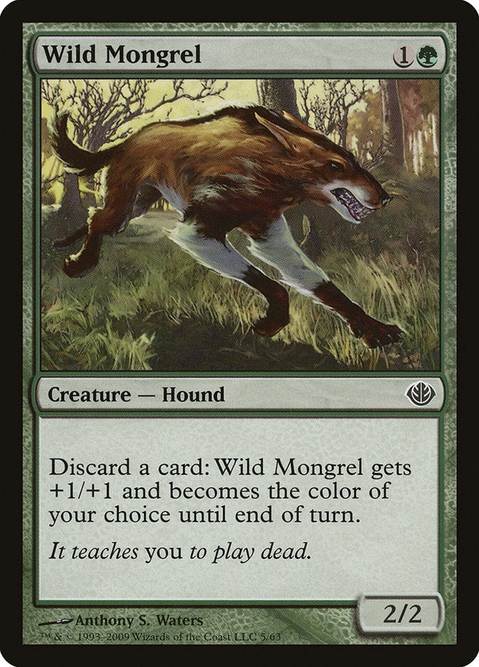 Wild Mongrel 5/63 (Duel Decks: Garruk vs. Liliana)  | Good Games Modbury