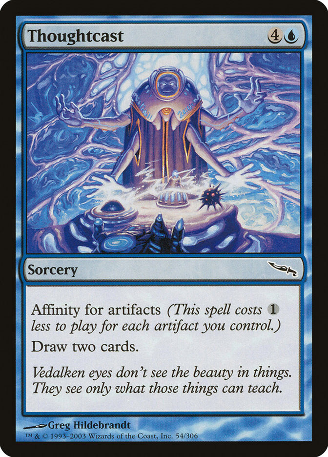 Thoughtcast 54/306 (Mirrodin)  - Foil | Good Games Modbury