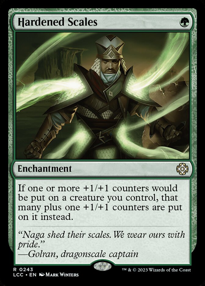 Hardened Scales 243/370 (Commander: The Lost Caverns of Ixalan)  | Good Games Modbury